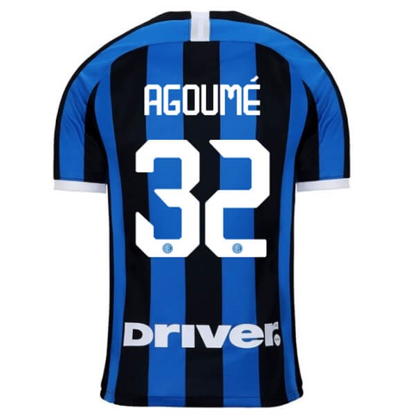 Camiseta Inter Milan NO.32 Agoumé Primera equipo 2019-20 Azul